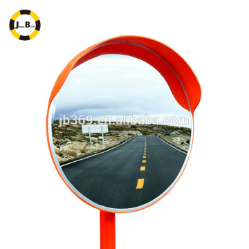 Miroir convexe extérieur de 80cm rond objectif acrylique en plastique pour le coin de la route